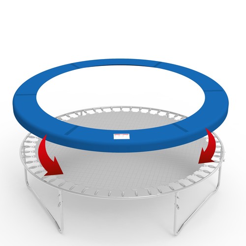 10ft outdoor round trampoline - 10ft,
