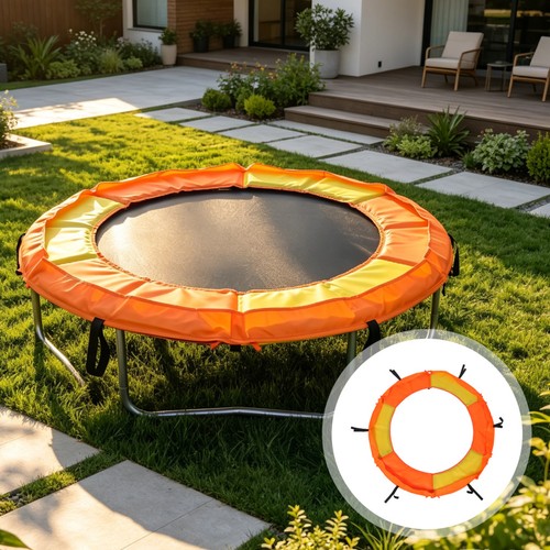 Reusable orange trampoline - reusable,
