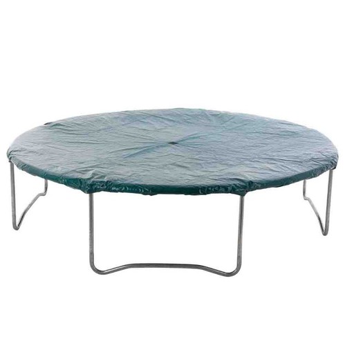 Green trampoline protector - green,