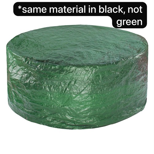 Black trampoline protector - black,